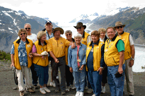 Small Group at Salmon Glacier